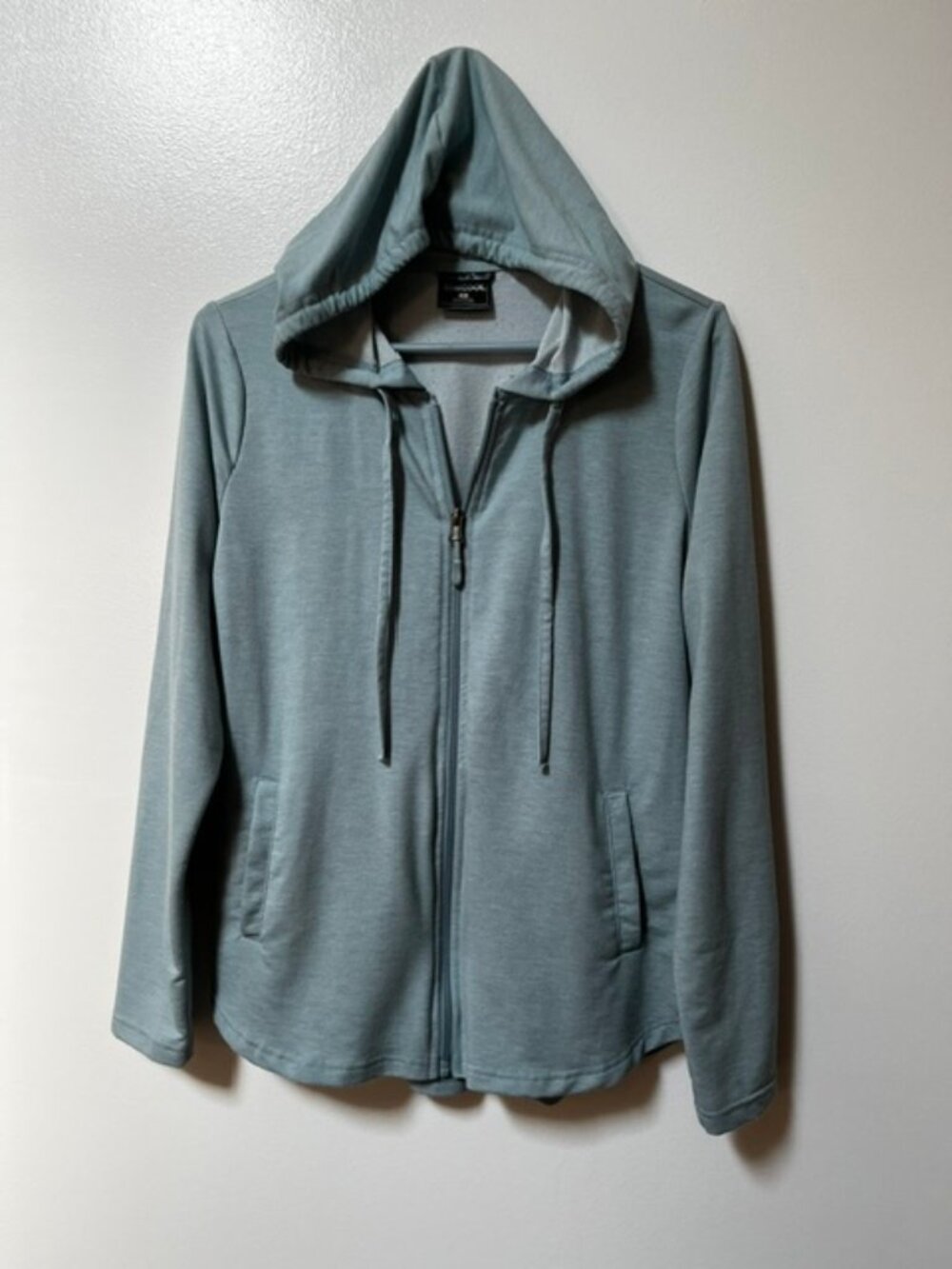 Small Women's Lightweight Hoodie Lt Blue